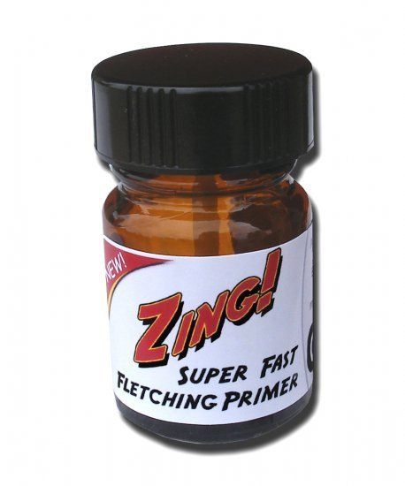 ZING Fletching Primer, archery, vanes, glue, flexfletch  