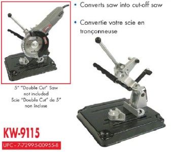 King Canada Tools KW 9115 Cutting Stand Double Cut Saw  