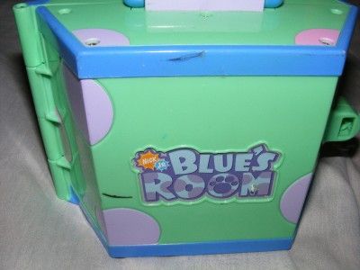 Preschool Blues Clues Blues Room Plus Blue Figures  