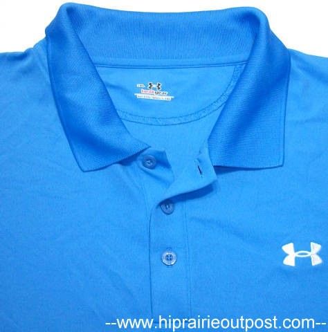 Under Armour Heat Gear Short Sleeve Polo Shirt Mens Size 3XL XXXL 