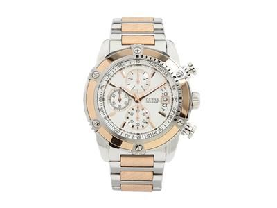 BRAND NEW GUESS ROSE GOLD CHRONOGRAPH MENS WATCH U21501G1 FREE 