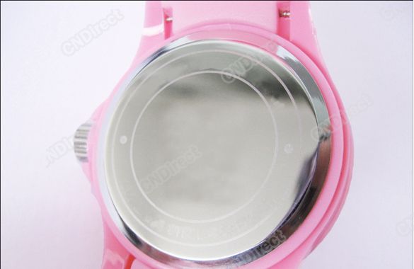   Fashion Silicone Unisex Quartz Jelly Sports Watch 5 Color Best selling