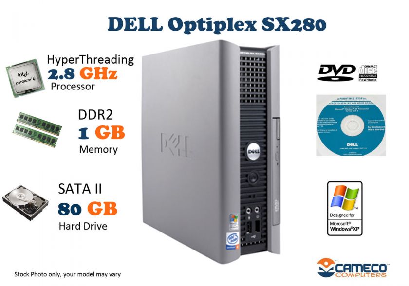 Dell sx280 usff refurbished desktop computer xp pro  