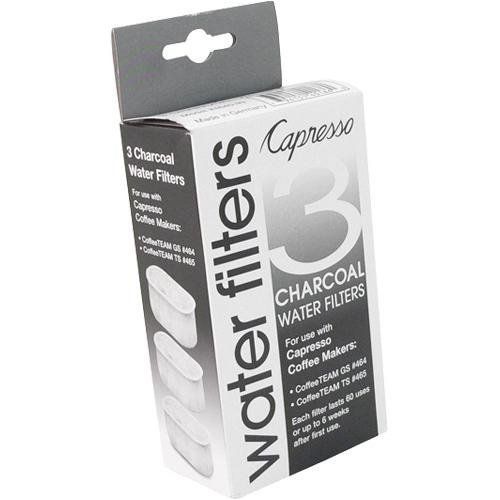 Capresso Charcoal Water Filters   3 pack for new 464/5  
