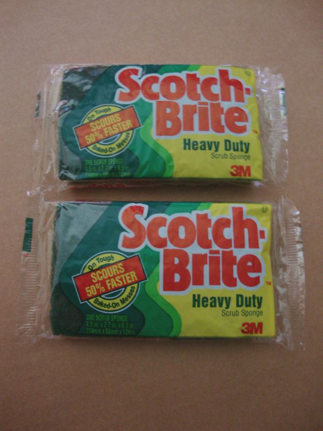 3M Scotch Brite Heavy Duty Scrub Sponge  