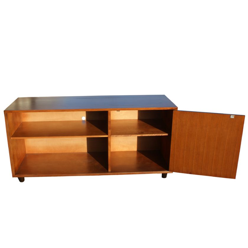 56 Vintage Danish Teak Sideboard Credenza Cabinet  