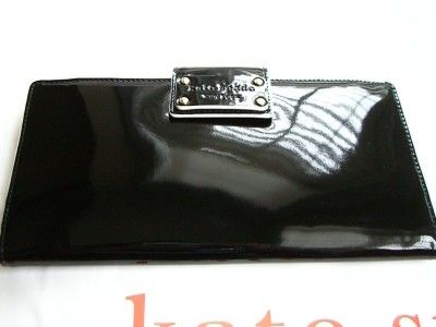 Patent leather wallet Kate Spade Black in Patent leather - 27101664