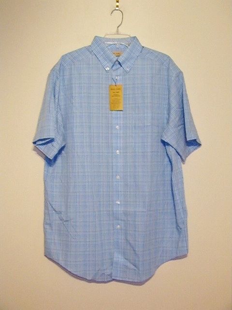   LABEL by Roundtree & Yorke Non Iron Placid Blue Dress Shirt  