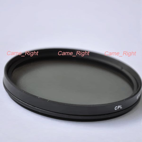 67mm Metal ring Circular Polarizing Lens Filter CPL