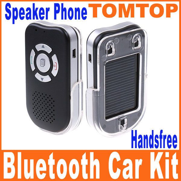   Powered Handsfree Bluetooth Car Kit Speaker Phone TTS Calls Broadcast