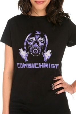 Combichrist Gas Mask Girls Top [NEW] shirt  